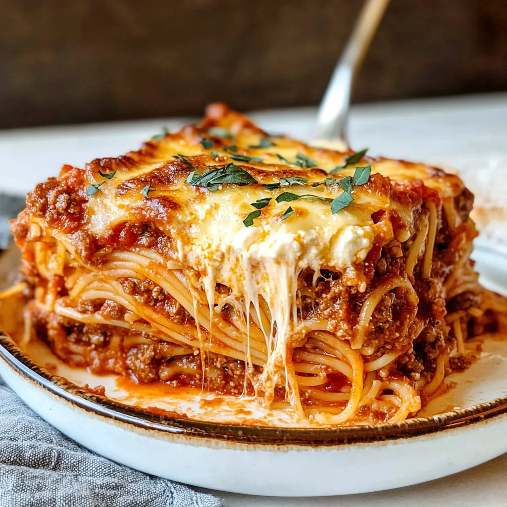 Baked Spaghetti Recipe