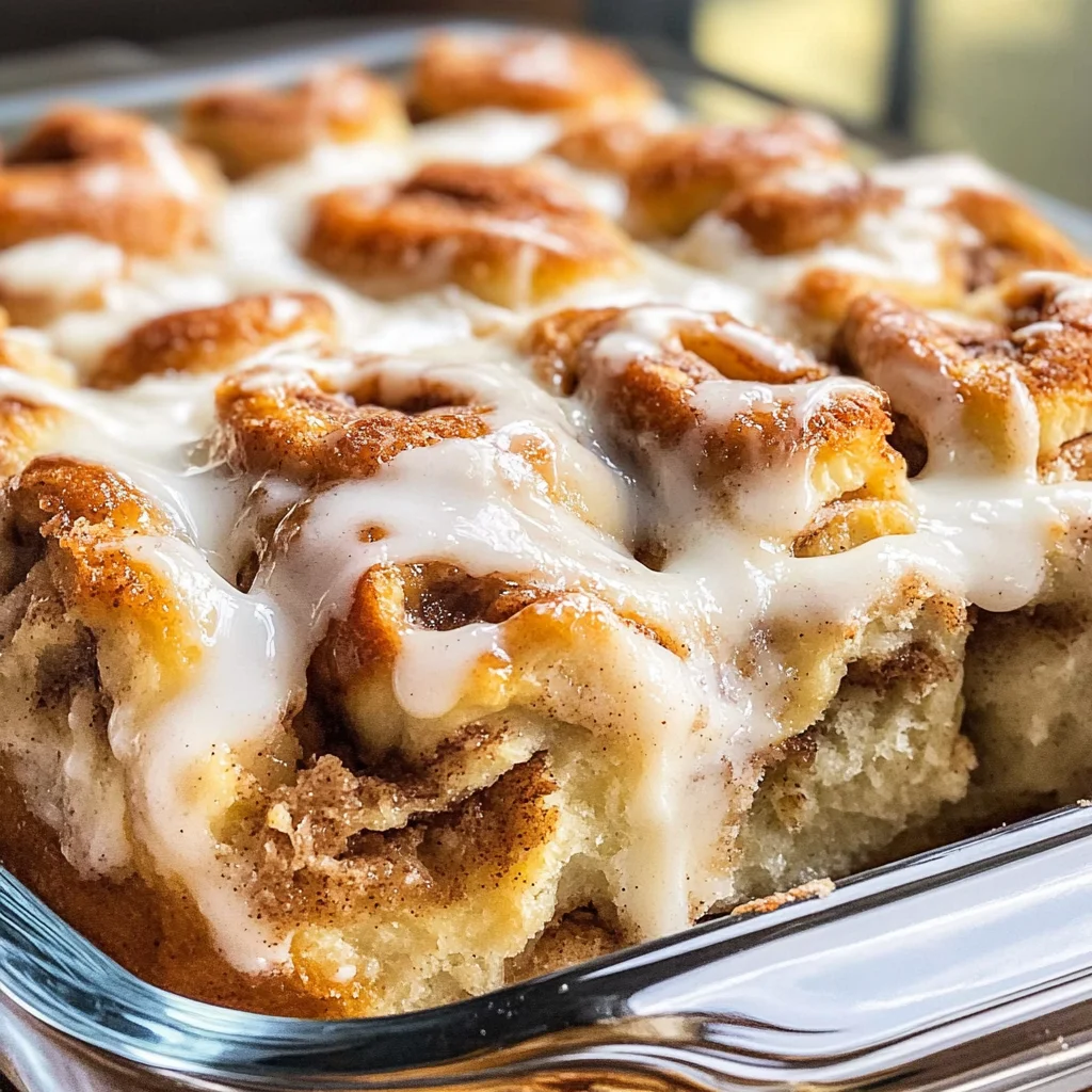 Cinnamon Roll Casserole
