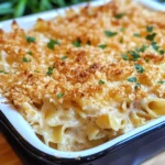 Easy Crab Rangoon Casserole