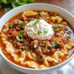 Lasagna Soup