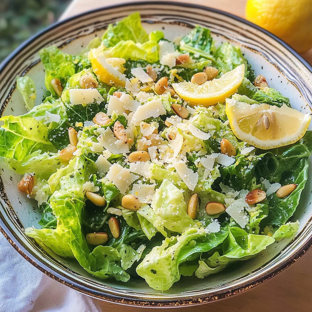 Lemon Parmesan Salad