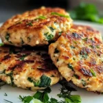 Mediterranean Chicken Patties