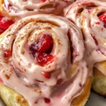 Strawberry Cinnamon Rolls