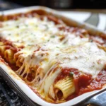 Three Cheese Manicotti
