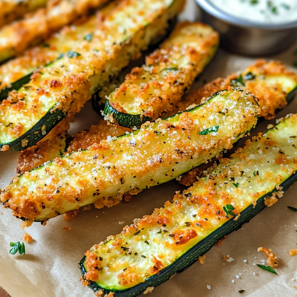 40-Minute Parmesan Zucchini Fries