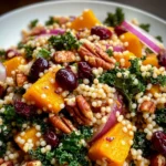 Autumn Pearl Couscous Salad