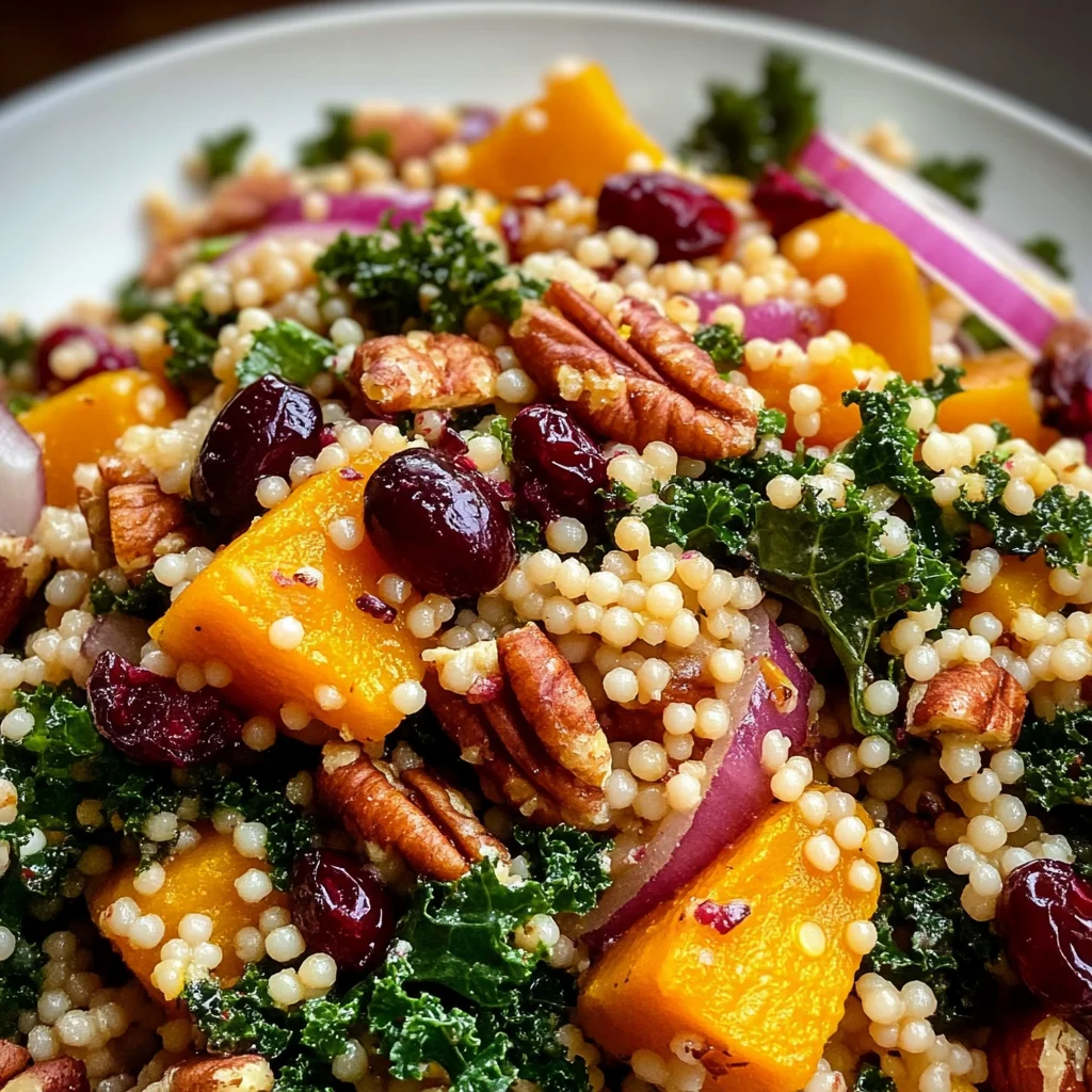 Autumn Pearl Couscous Salad