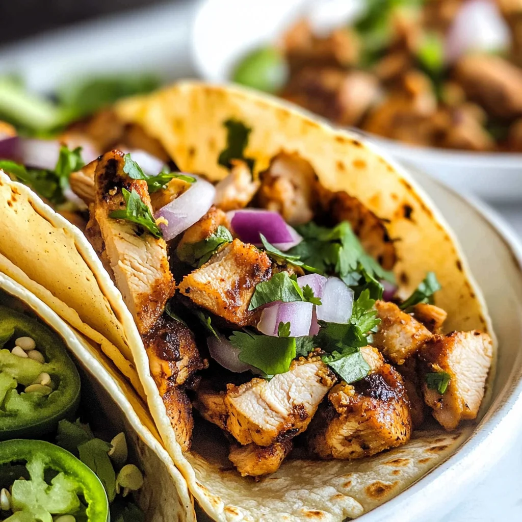 Chicken Street Tacos