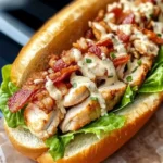 Chopped Chicken Bacon Ranch Sub