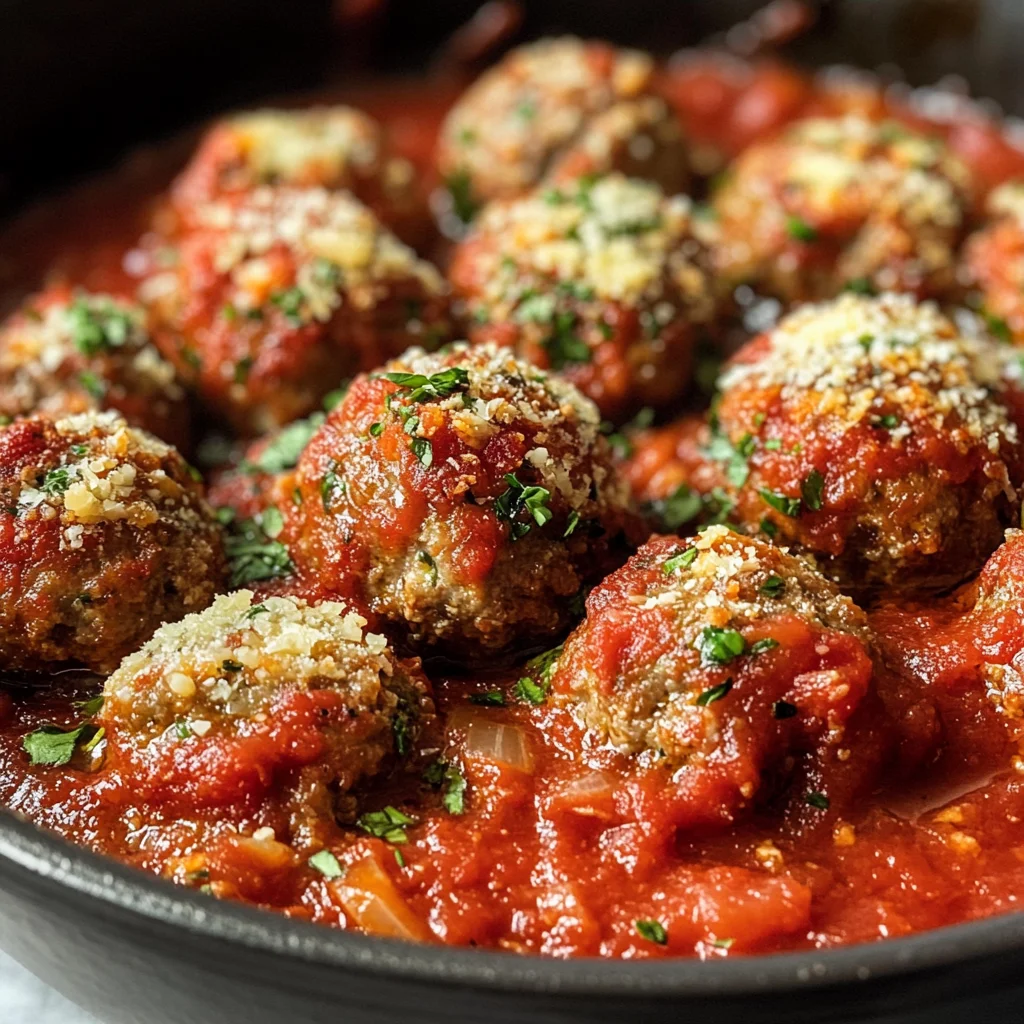 Easy Baked Meatballs