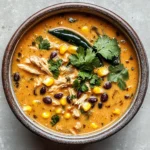 Easy Chicken, Poblano, and Black Bean Soup (Small Batch)