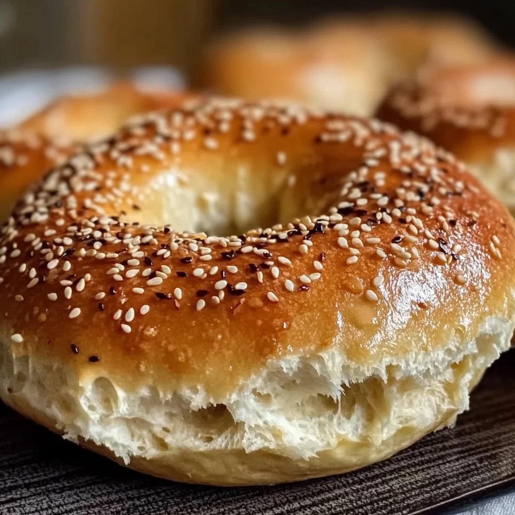 Fluffy Cottage Cheese Almond Flour Bagel