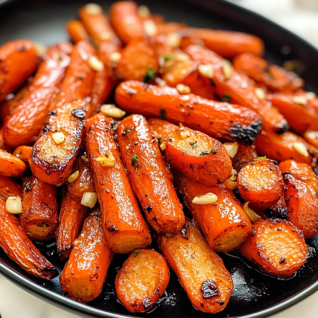 Garlic Honey Carrots