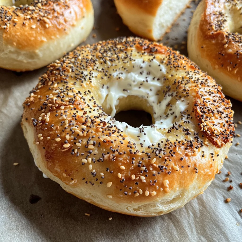 Greek Yogurt Bagels