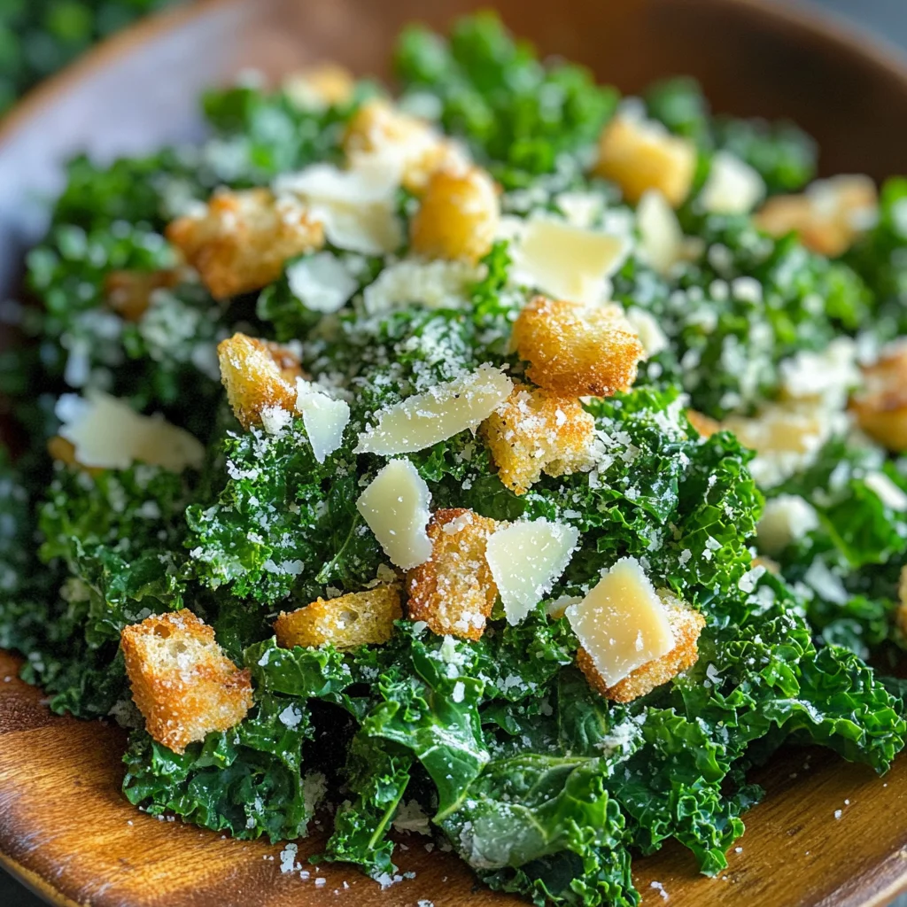 Lemon Parmesan Kale Salad