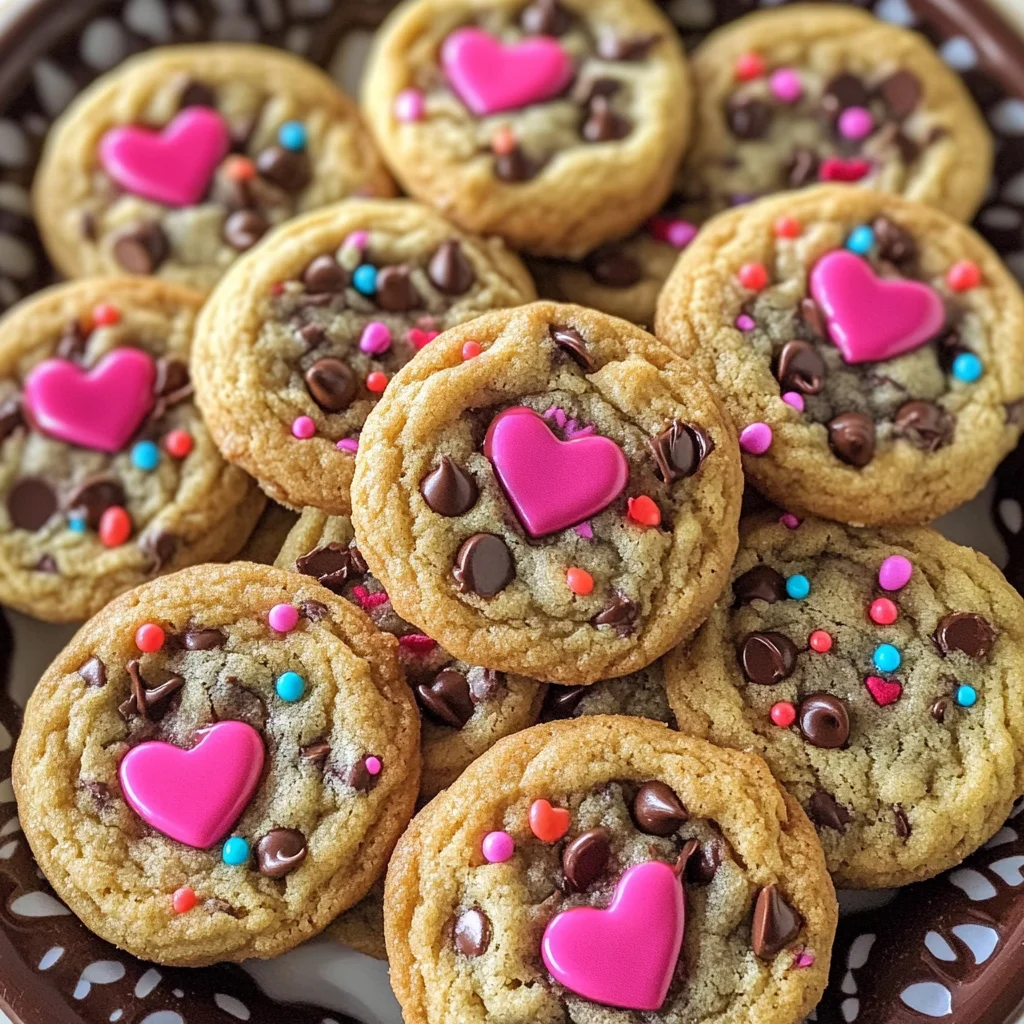 Valentine's Day Chocolate Chip Cookies Recipe